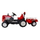 thumbnail image 4 of Tractor Mini Con Carro Eléctrico Niños Rojo, 4 of 5