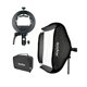 thumbnail image 1 of Godox Softbox 60x60 + Adaptador Bowens Para Flash Cabeza Rectangular y Redonda, 1 of 6