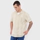 thumbnail image 3 of Guayabera Hombre Cotton Rayas Ecru Corona, 3 of 5