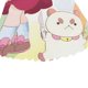 thumbnail image 4 of Bee and PuppyCat Mantel Redondo con Estampado Icónico de Temática, Se Adapta a la Mayoría de Mesas, Fácil de Cuidar, Regalo Perfecto para Aficionados, Amigos y Familia.152cm, 4 of 5