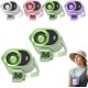 thumbnail image 1 of Ventilador clip coche aire acondicionado USB recargable LED 360° rotación coche oficina camping, 1 of 8