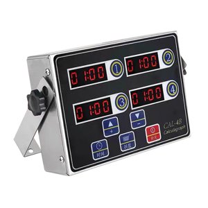 Bothyi - Temporizador De Cocina Digital Temporizadores De Restaurante Para Restaurante Cocina Frita 4 Canales