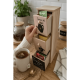 thumbnail image 2 of Caja de madera para té y café organizador 3 cajones hogar #7, 2 of 3