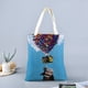 thumbnail image 2 of Disney: Up Bolso de tela con estampado de lienzo para mujer, bolsa de compras reutilizable y estética, con cremallera interior, regalo para mujer,40*40cm., 2 of 6
