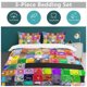 thumbnail image 5 of Game BFDI Battle For Dream Island Bedding Set Duvet Cover Comfortable and Lightweight Cartoon Bedding3 Piece, 5 of 5