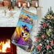 thumbnail image 1 of Calcetín de Navidad Don Gato y su Pandilla Lino Blanco 45cm x 32cm, 1 of 5