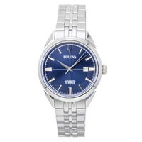 Reloj Análogo Bulova Sutton Acero Inoxidable Azul Hombre