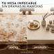 thumbnail image 2 of Mantel Rectangular Lino Antimanchas 220 x 140 Cm Mesa Beige Az, 2 of 10