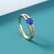 thumbnail image 3 of Exquisite Tiny Heart-Shaped Zircon Ring For Women Girls Birthday Wedding Anniversary Jewelry, 3 of 5