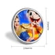 thumbnail image 2 of Bely y Beto-Theme Round Button Badge: Premium Metal Construction, Ideal for High-End Events 2.8 cm, 2 of 6