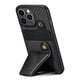 thumbnail image 5 of Funda Resistente para iPhone 13 Pro con Tarjetero y Soporte, Diseño Magnético Negro, 5 of 5