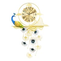 Genérico - Reloj Pared Pavo Real Creativo Moderno Decorativo Jhn