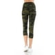 thumbnail image 3 of Saronite Leggings de Yoga de Cintura Alta con Estampado de Camuflaje (para Mujer), 3 of 5
