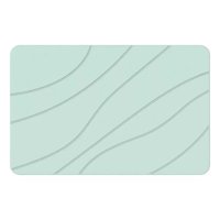 Genérico - Piso Baño Diatomita Absorbente Alfombra Ducha Secado Rápido