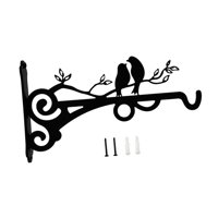 Magideal - Heavy Duty Outdoor Planter Ganchos Montaje En Pared Durable Hierro Decorativo Colgando Soportes De Plantas Para Adornos Linternas De Jardín Carillones