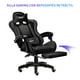 thumbnail image 2 of Silla Gamer GX2000 Reclinable Profesional con Reposapiés-Negro, 2 of 8