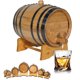 thumbnail image 1 of Barril de roble para añejamiento THOUSAND OAKS BARREL de 2 L con soporte y grifo, 1 of 8