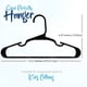 thumbnail image 2 of Hangers Para Niños Paquete De 100 Unidades De Plástico Color Negro, 2 of 7
