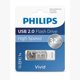 thumbnail image 1 of Pendrive Philips Vivid 32GB USB Rápido Y Confiable USB 2.0 Color Gris High Speed, 1 of 3