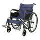 thumbnail image 1 of Silla de Ruedas Standard Plegable Azul Óscuro, 1 of 3