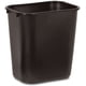 thumbnail image 2 of Papelera Rubbermaid Commercial Deskside 26 L, color negro, 2 of 7