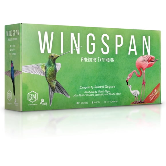 Expansión Stonemaier Games Wingspan Américas con 111 aves