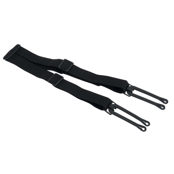 Tirantes Bauer Senior de elasticidad reforzada, color negro