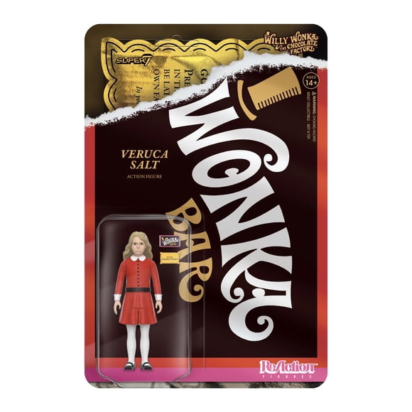 Figura de acción Super7 Willy Wonka y la fábrica de chocolate Veruca Salt