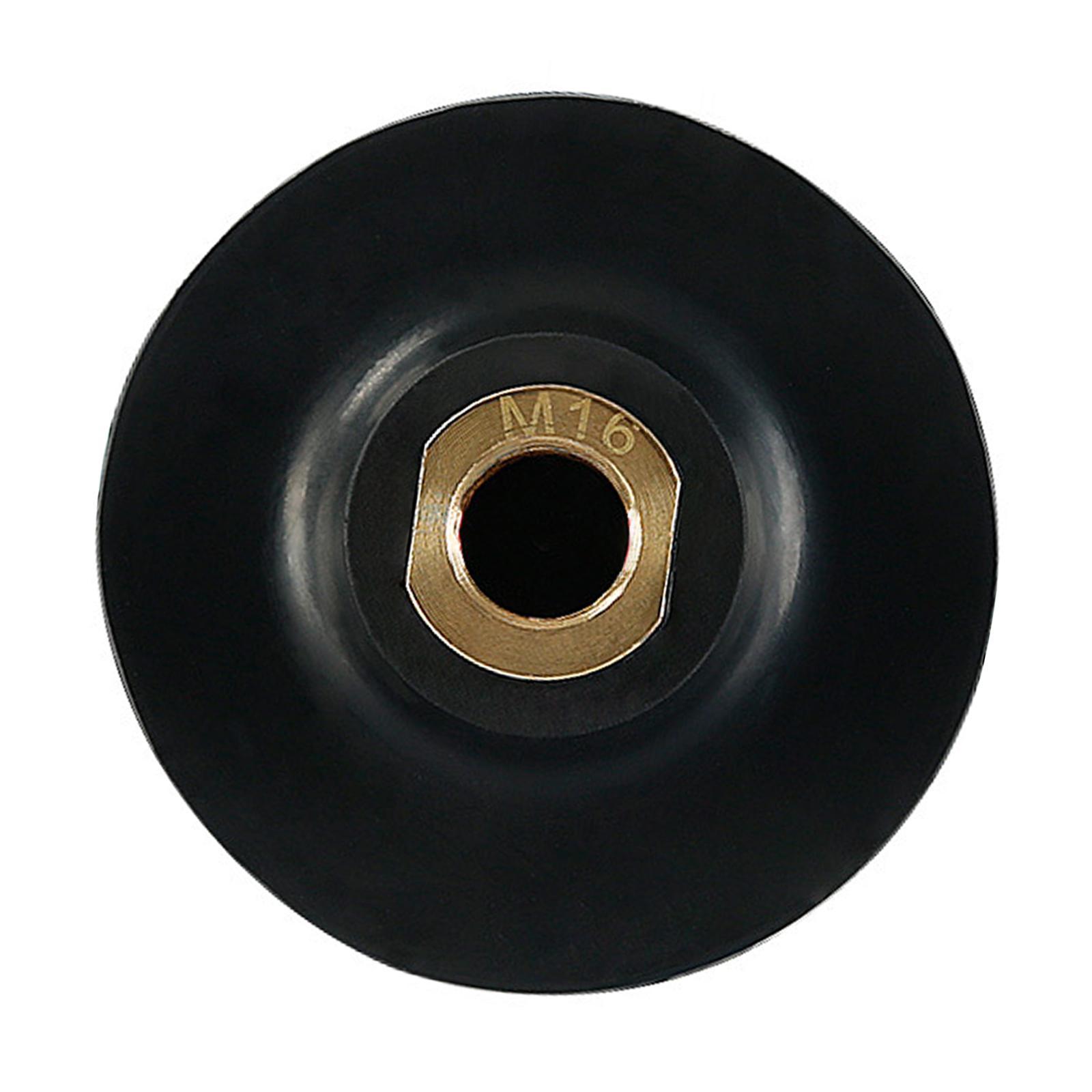 Magideal - Almohadilla De Respaldo De Goma, Almohadilla De Goma Para Pulir, Almohadilla De Respaldo De Gancho Y Bucle Suave, Almohadilla De Respaldo De Pulido Estilo C