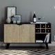 thumbnail image 2 of Rack Floki Color Negro / Madera, 2 of 3
