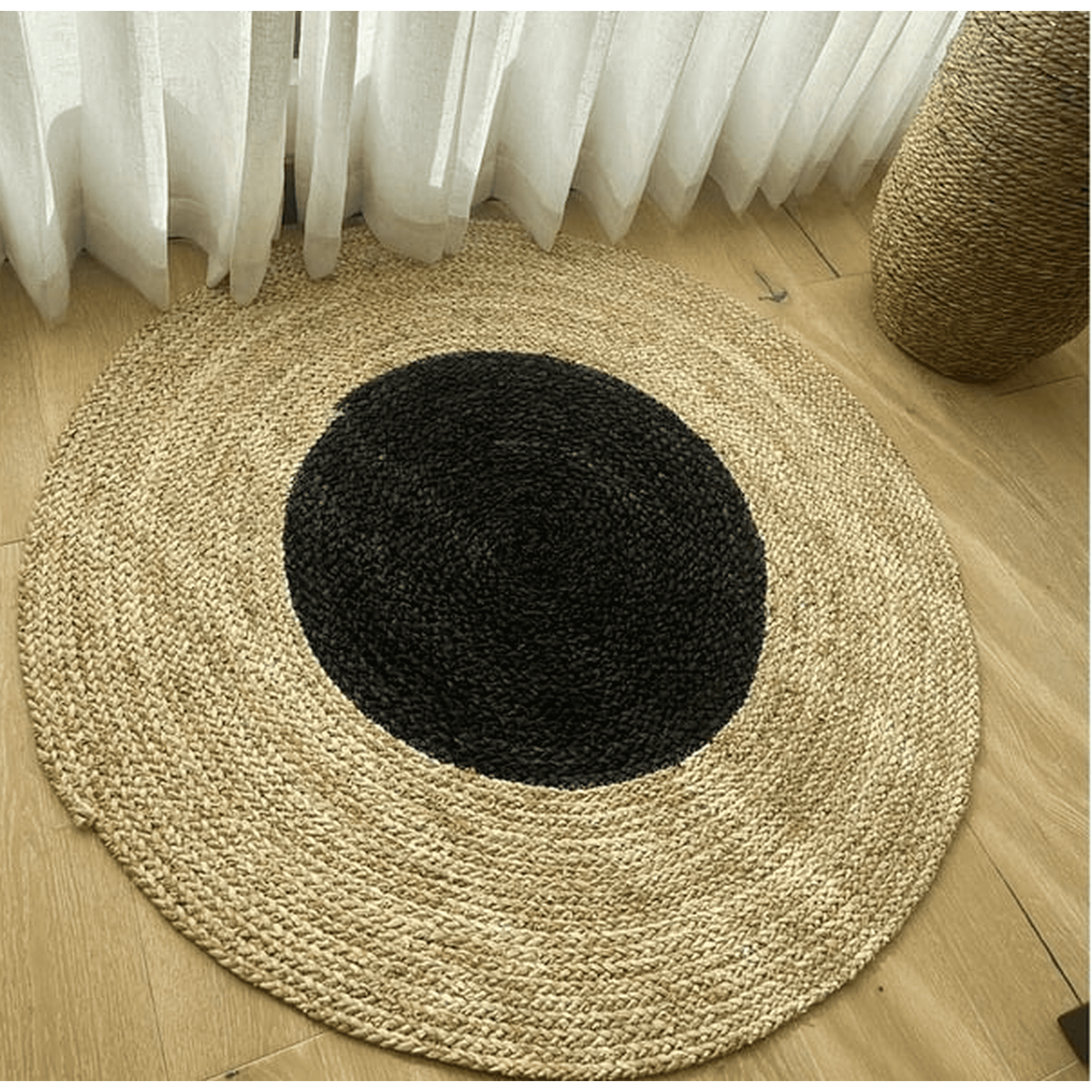 Angeles Del Hogar - Alfombra De Yute 120 Cm