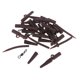 thumbnail image 1 of Kit De Aparejos De Pesca De Carpa, Aparejos Para El Cabello, Caja Combinada, Clips De Plomo De Seguridad Giratorios, 40 Uds., 1 of 3