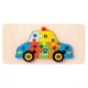 thumbnail image 1 of Wooden Early Education Cognition Children's Educational Toys Building Blocks Wooden Animal Traffic Shape Matching 3d Three-dimensional Puzzle, 1 of 3