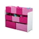 thumbnail image 4 of Organizador infantil extra grande rosado y fuccia de 9 contenedores Delta Children, 4 of 5