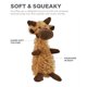 thumbnail image 4 of Juguete para perros Outward Hound Scruffles Moose Plush Squeaky Squeaky Squeaky, 4 of 9