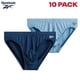 thumbnail image 3 of Calzoncillos Reebok de talle bajo para hombre, paquete de 10 unidades, talla XL, 3 of 6