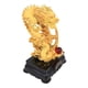 thumbnail image 4 of Estatua de dragón, diseño Feng Shui Import, diseño de dragón dorado con soporte, 4 of 4