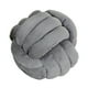 thumbnail image 1 of Cojín De Bola Suave Anudado De 20 Cm, Almohada De Nudo, Redondo Versátil Para Cama, Gris Oscuro, 1 of 3