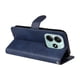 thumbnail image 5 of Funda Billetera para Xiaomi Redmi Note 14 5G con Porta Tarjetas y Soporte Ajustable Azul, 5 of 5