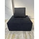 thumbnail image 3 of Juego 2 Sofa Modular Individual 85x85x70cm Alta Elasticidad Color Negro Diseño De La Tela Rayado, 3 of 7