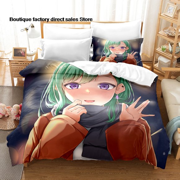 Yakumo Beni Bedding Set Single Twin Full Queen King Size Bed Set Aldult Kid Bedroom Duvetcover Sets bed sheet set Bed Sheets