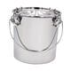 thumbnail image 1 of Cubo De Leche De Acero Inoxidable, Suministros Portátiles Para Animales De Granja, Estable, Individual, 5L, 1 of 5