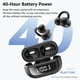 thumbnail image 5 of Auriculares abiertos TOZO OpenEarring Bluetooth 5.4 negros, 5 of 7