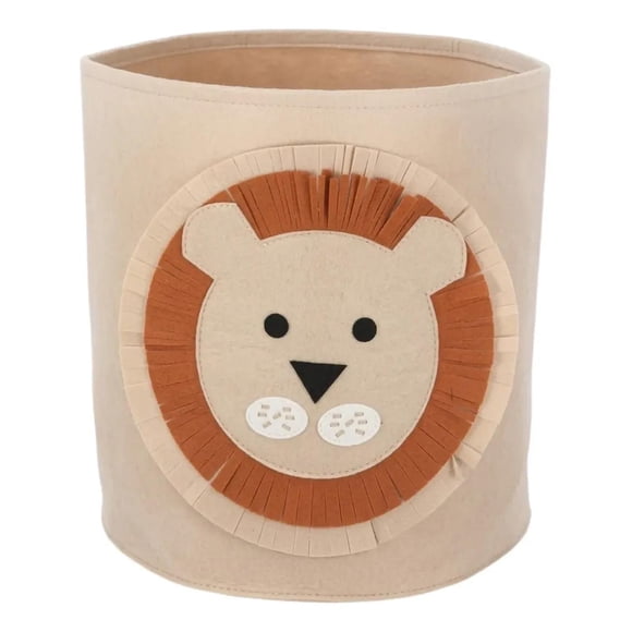 Cesto De Ropa Juguetes Infantil Animales Material Resistente beige