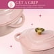 thumbnail image 2 of Horno Holandés Paris Hilton Hierro Fundido Esmaltado 2 l Rosa, 2 of 3