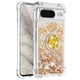 thumbnail image 2 of Funda Para Google Pixel 8 Con Brillo Líquido, Protección Completa Y Soporte De Anillo Giratorio, 2 of 4