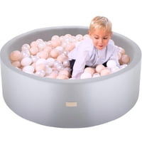 Piscina De Bolas De Espuma Toodly Para Niños Pequeños Y Bebés Con Funda Blanda