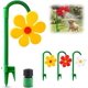 thumbnail image 1 of Aspersor flor girasol giratorio 360° loco baile agua adaptador, 1 of 7