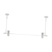 Magideal - Colgador De Señal De Techo, Colgador De Pancarta, Poste De Bandera, Abrazadera, Poste Colgante De Imagen, Soporte De Señal De Techo Para Tienda De Pan