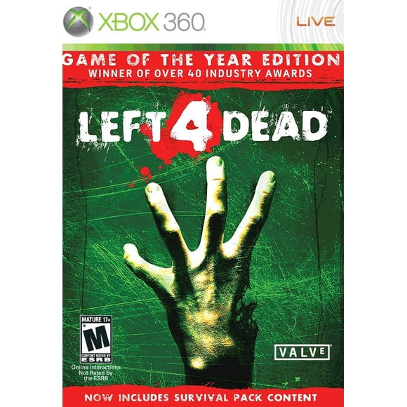 Videojuego Electronic Arts Left 4 Dead Juego del año Xbox 360